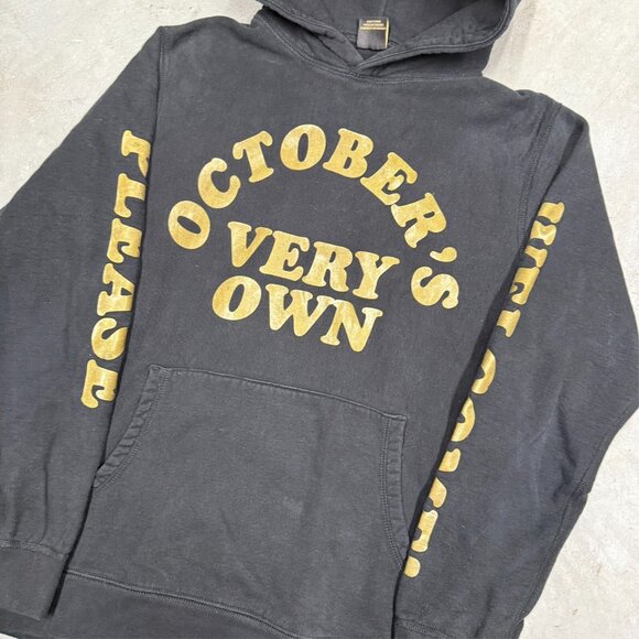 Rare OvO "Welcome October" Hoodie October's Very Own Black Made in Canada Large - Picture 3 of 7